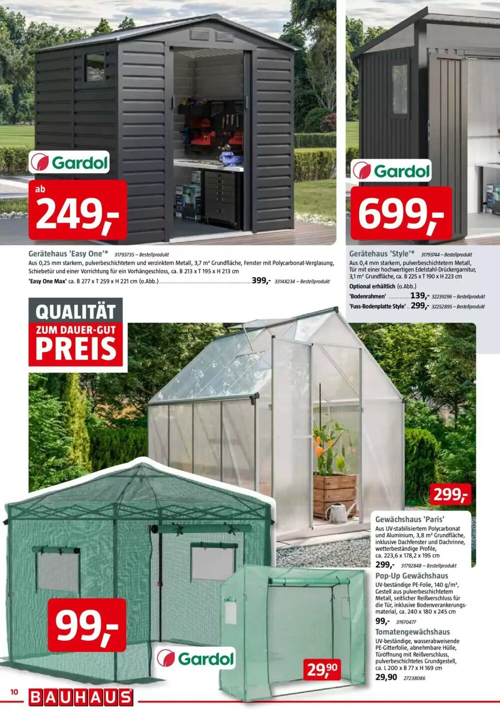 Bauhaus Prospekt (ab 28.03.2026) zum Blättern - Seite 10