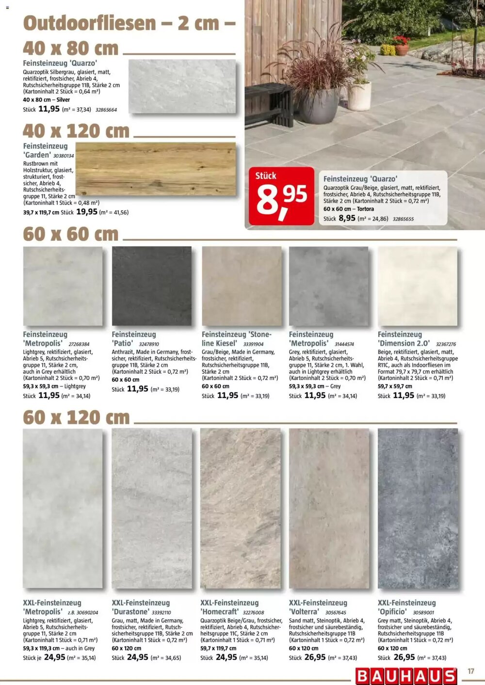 Bauhaus Prospekt (ab 28.03.2026) zum Blättern - Seite 17