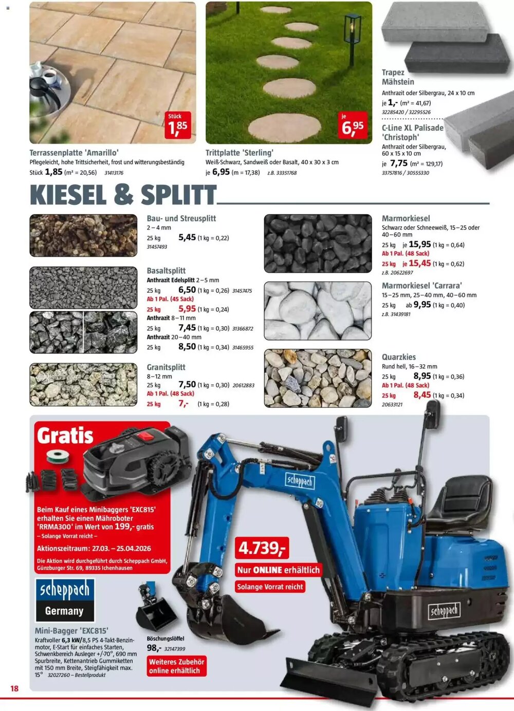 Bauhaus Prospekt (ab 28.03.2026) zum Blättern - Seite 18