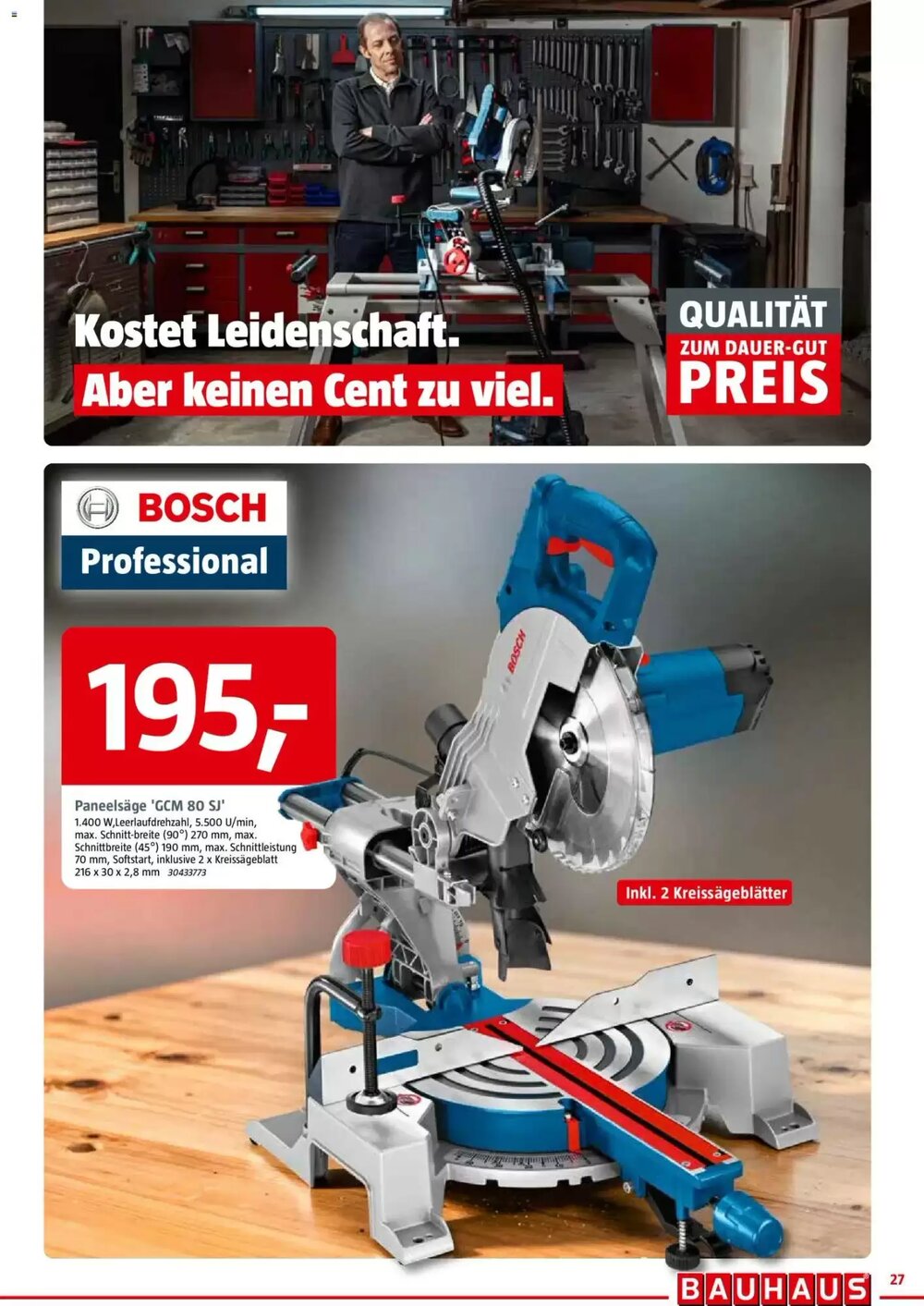 Bauhaus Prospekt (ab 28.03.2026) zum Blättern - Seite 27