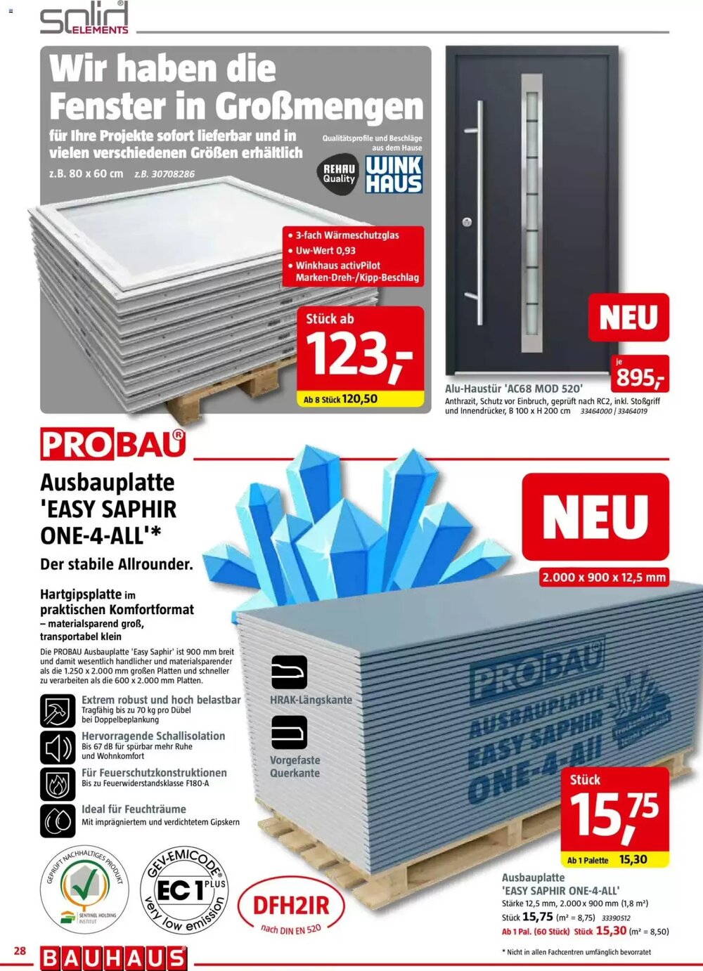 Bauhaus Prospekt (ab 28.03.2026) zum Blättern - Seite 28