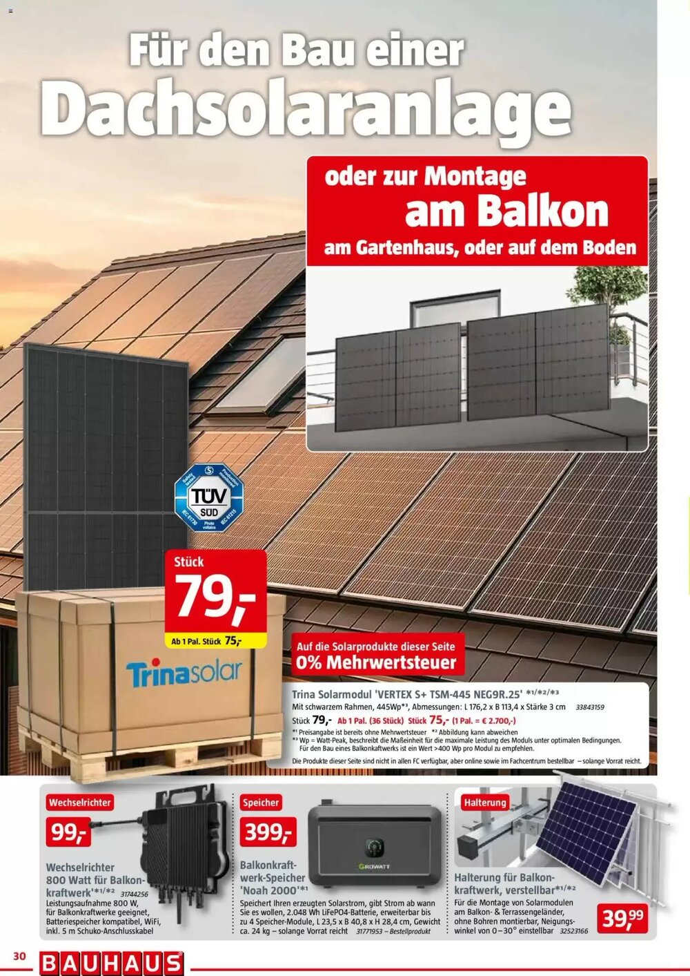 Bauhaus Prospekt (ab 28.03.2026) zum Blättern - Seite 30