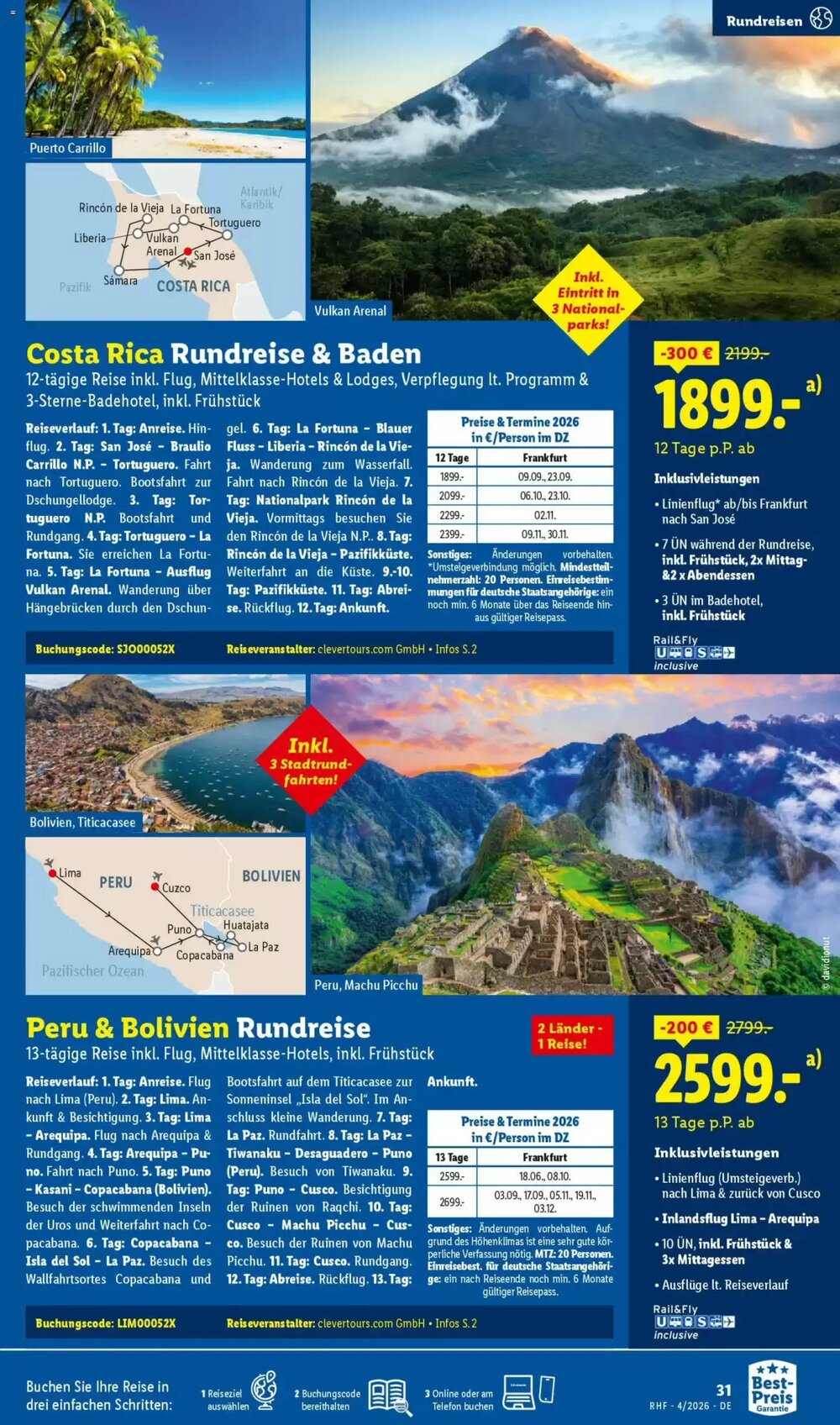 Lidl Reisen Prospekt (ab 28.03.2026) zum Blättern - Seite 31