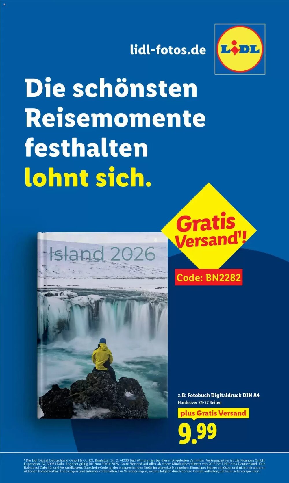 Lidl Reisen Prospekt (ab 28.03.2026) zum Blättern - Seite 38