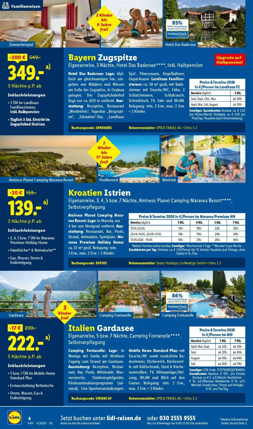 Lidl Reisen Prospekt (ab 28.03.2026) zum Blättern - Seite 4