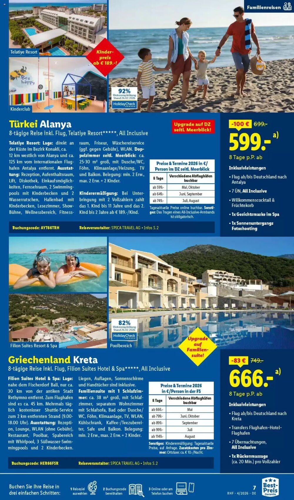 Lidl Reisen Prospekt (ab 28.03.2026) zum Blättern - Seite 7