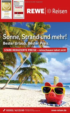 REWE Reisen Prospekt (ab 28.03.2026) zum Blättern