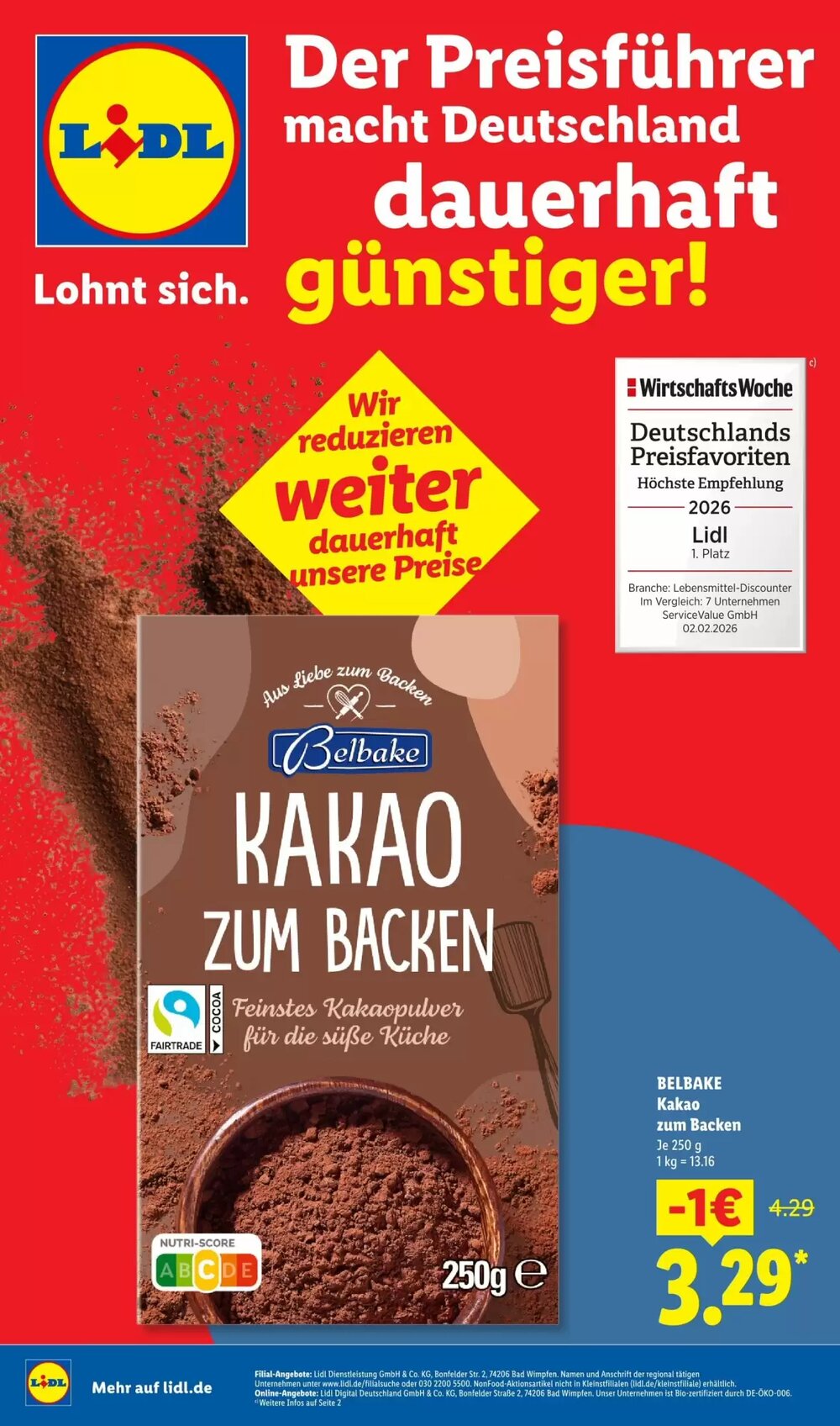 Lidl Prospekt (ab 29.03.2026) zum Blättern - Seite 1