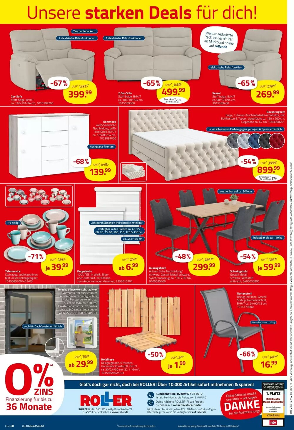 ROLLER Prospekt (ab 29.03.2026) zum Blättern - Seite 18