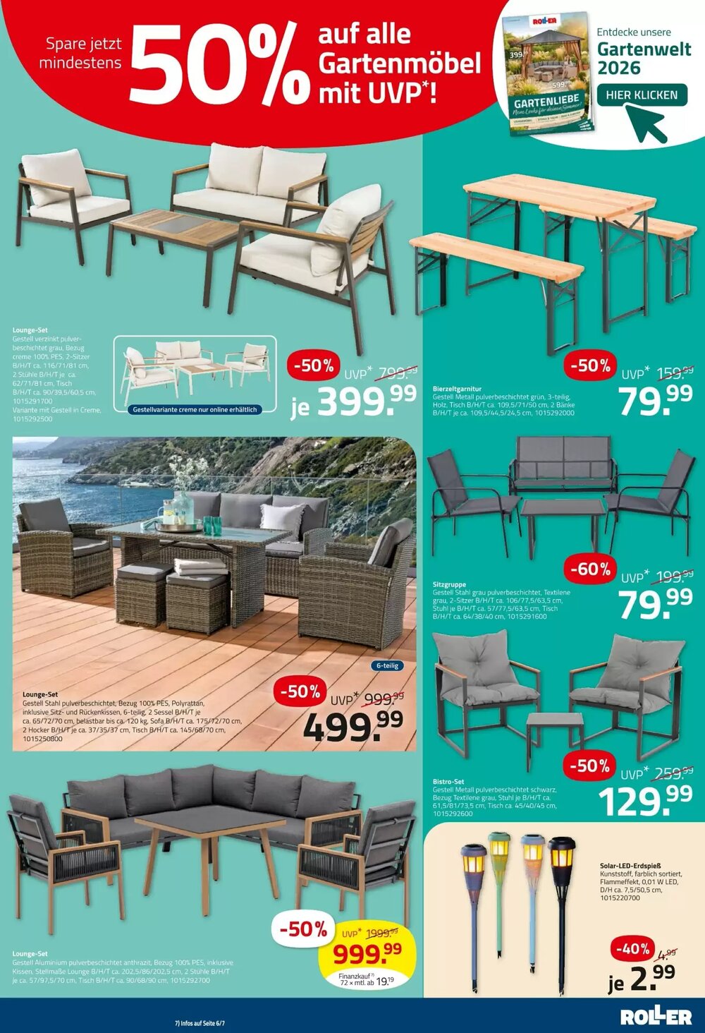 ROLLER Prospekt (ab 29.03.2026) zum Blättern - Seite 7