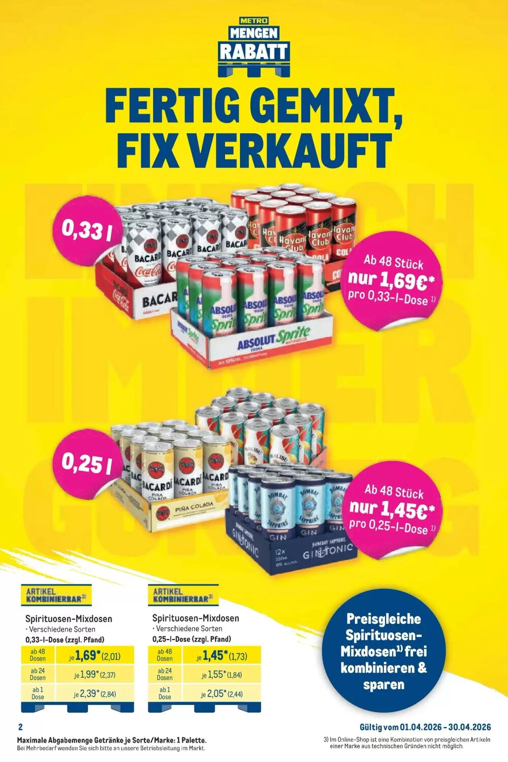 METRO Prospekt (ab 29.03.2026) zum Blättern - Seite 2