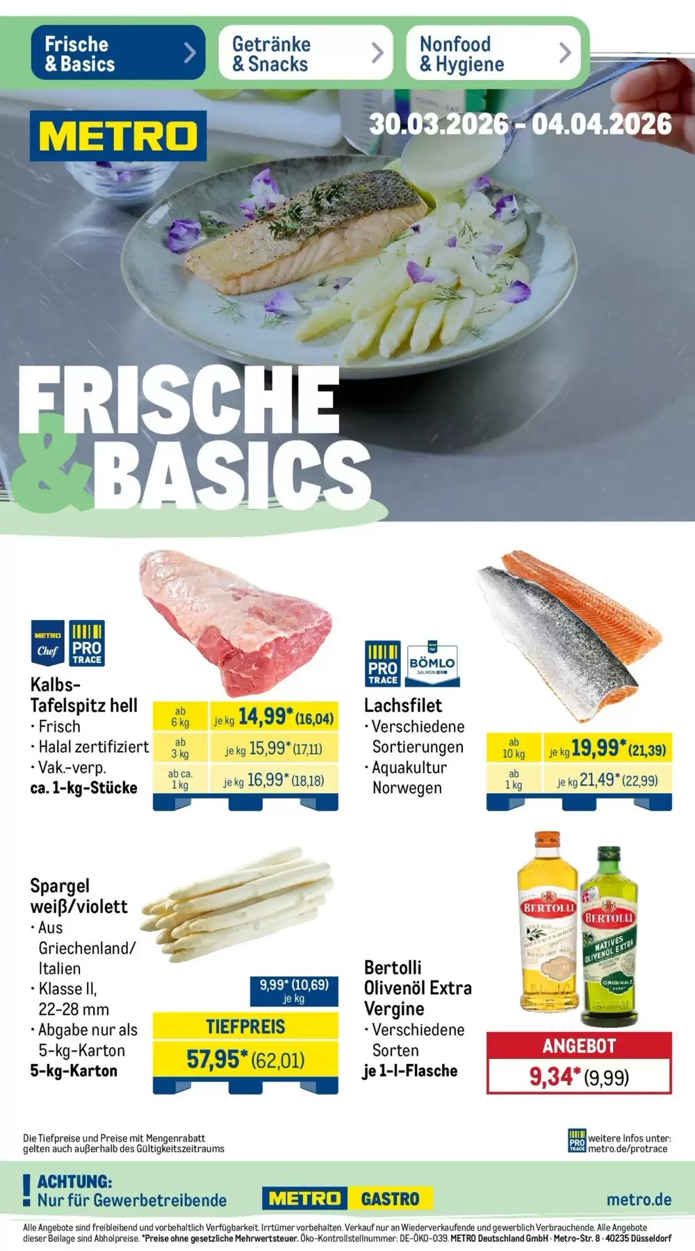 METRO Prospekt (ab 29.03.2026) zum Blättern - Seite 1