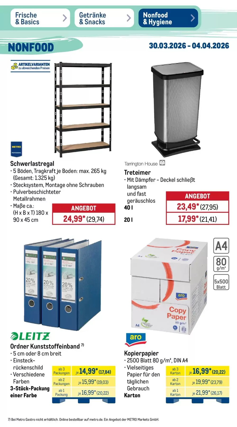 METRO Prospekt (ab 29.03.2026) zum Blättern - Seite 47