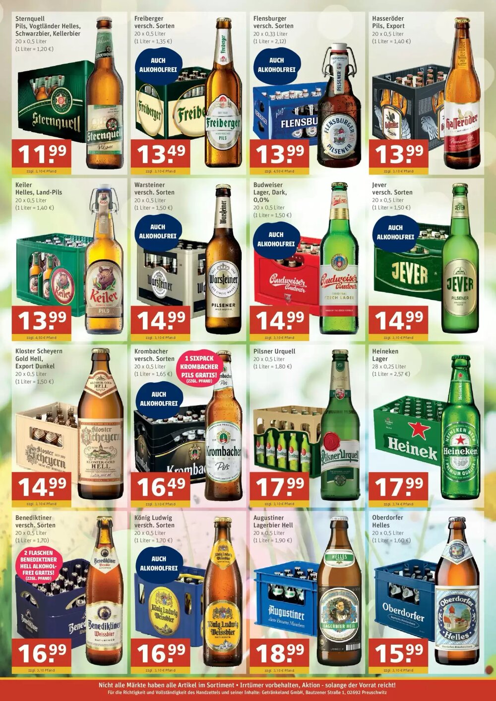 Getränkeland Prospekt (ab 29.03.2026) zum Blättern - Seite 2