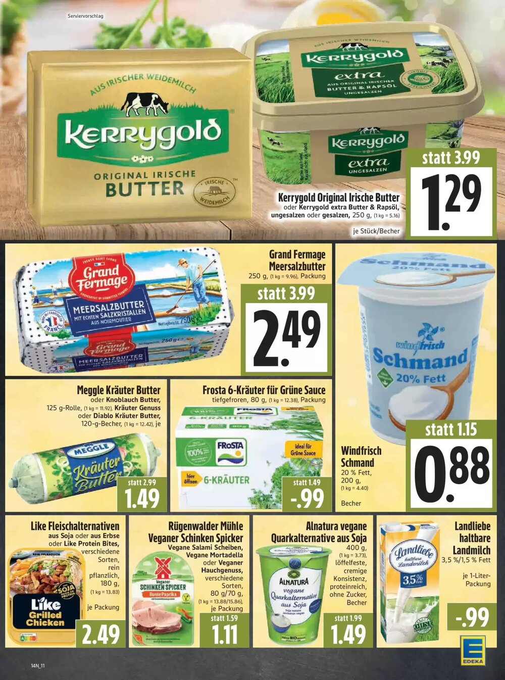 EDEKA Hahner Prospekt (ab 29.03.2026) zum Blättern - Seite 13