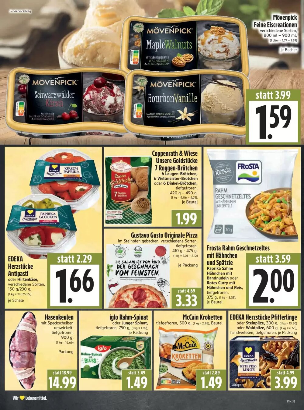 EDEKA Hahner Prospekt (ab 29.03.2026) zum Blättern - Seite 14