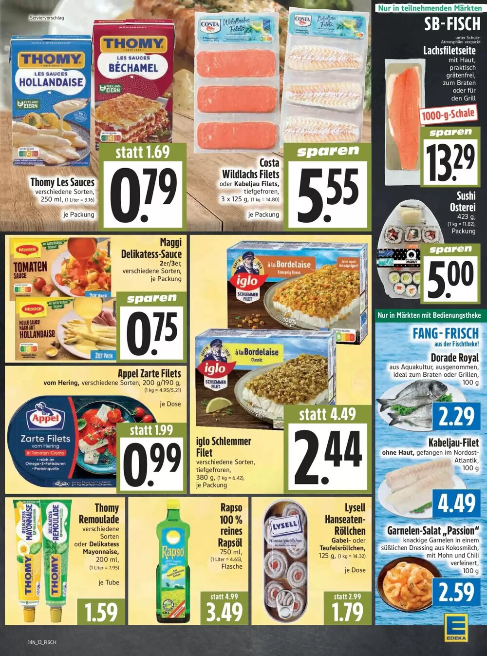 EDEKA Hahner Prospekt (ab 29.03.2026) zum Blättern - Seite 15