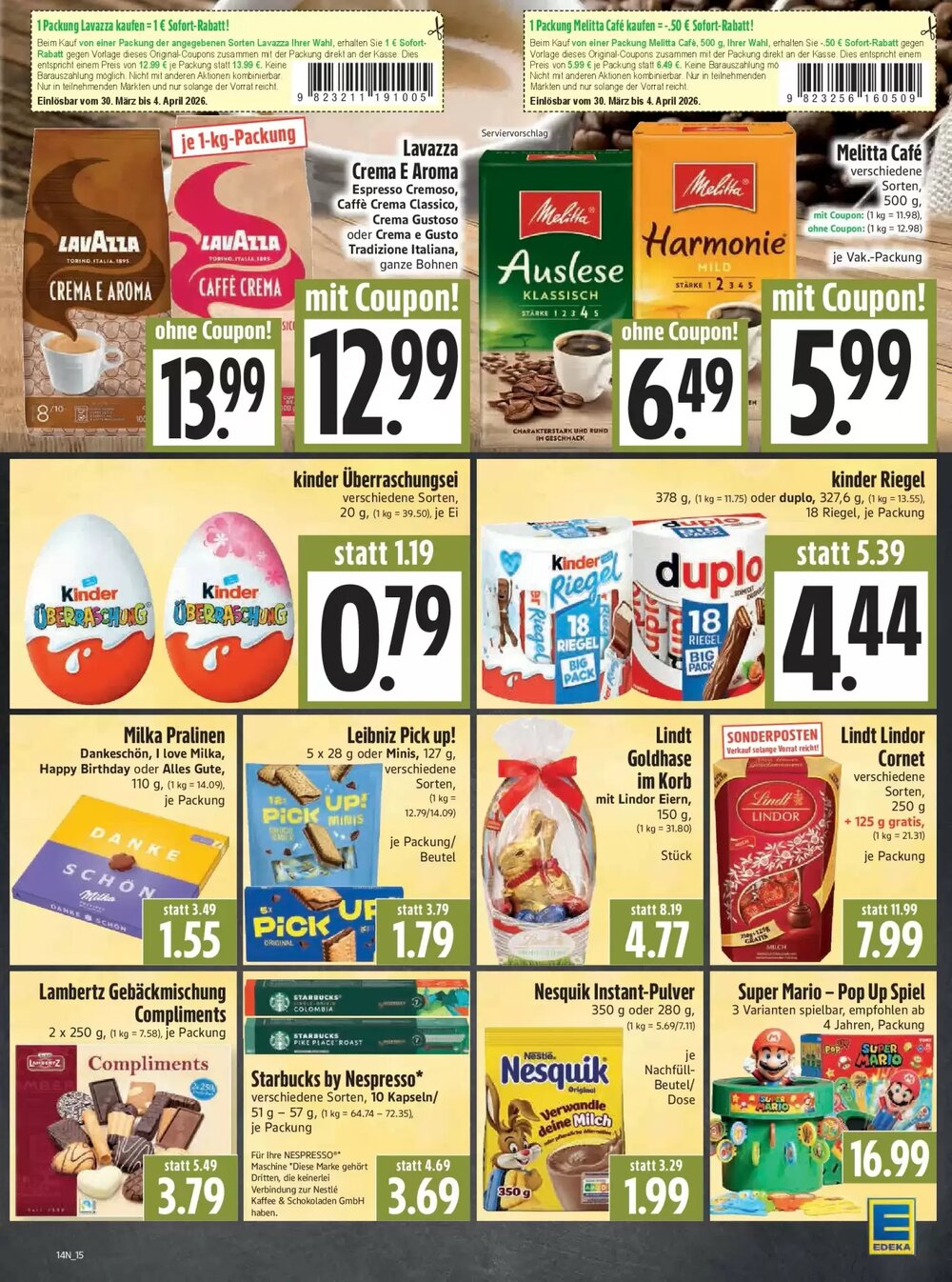 EDEKA Hahner Prospekt (ab 29.03.2026) zum Blättern - Seite 17