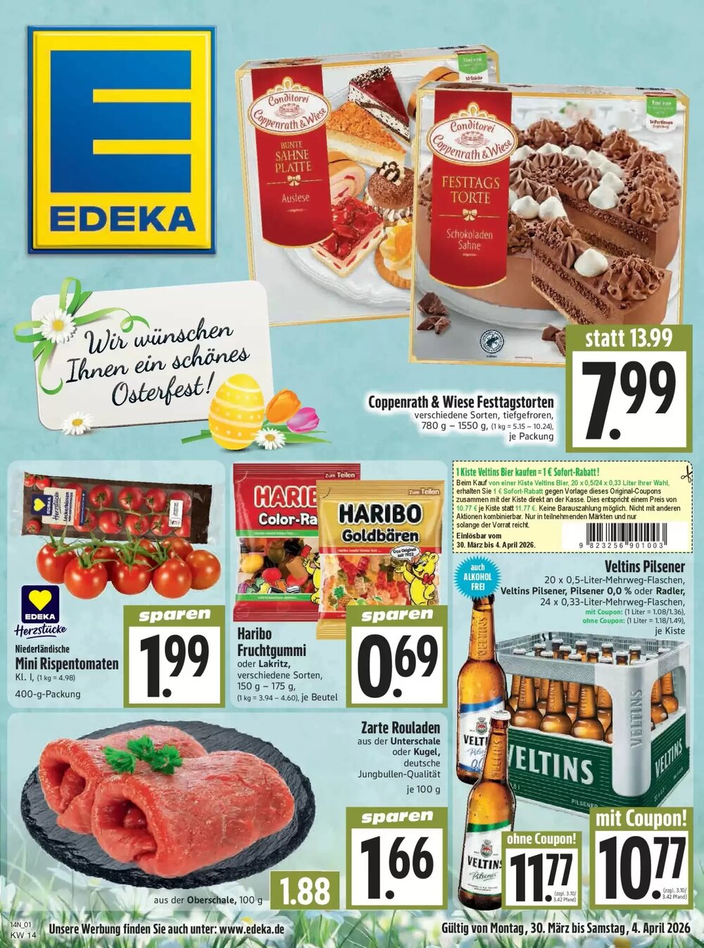 EDEKA Hahner Prospekt (ab 29.03.2026) zum Blättern - Seite 3
