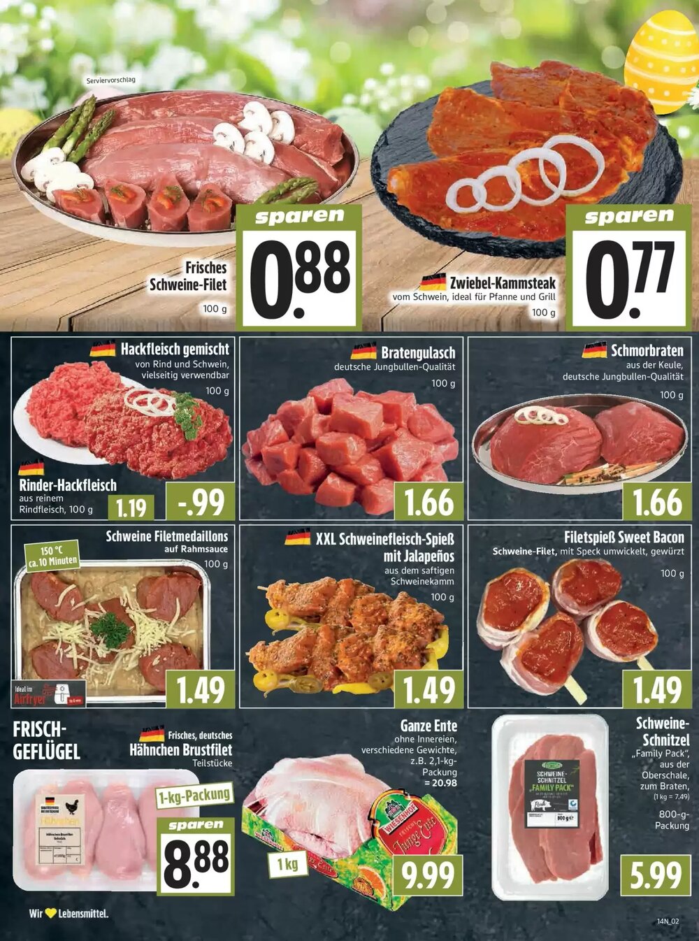 EDEKA Hahner Prospekt (ab 29.03.2026) zum Blättern - Seite 4
