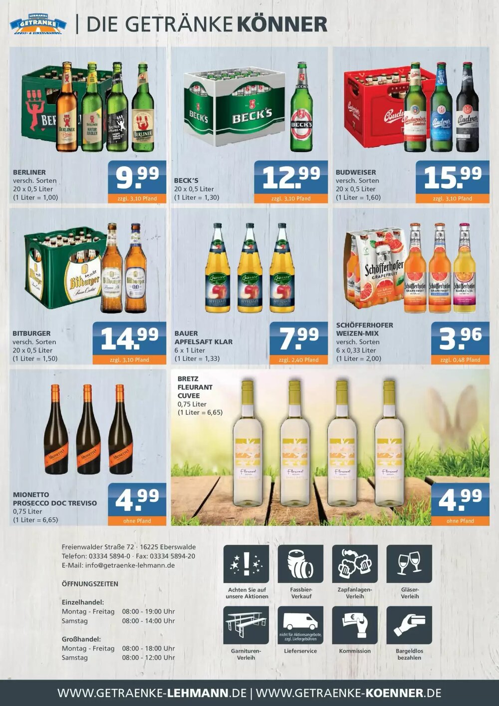 Getränke Lehmann Prospekt (ab 29.03.2026) zum Blättern - Seite 4