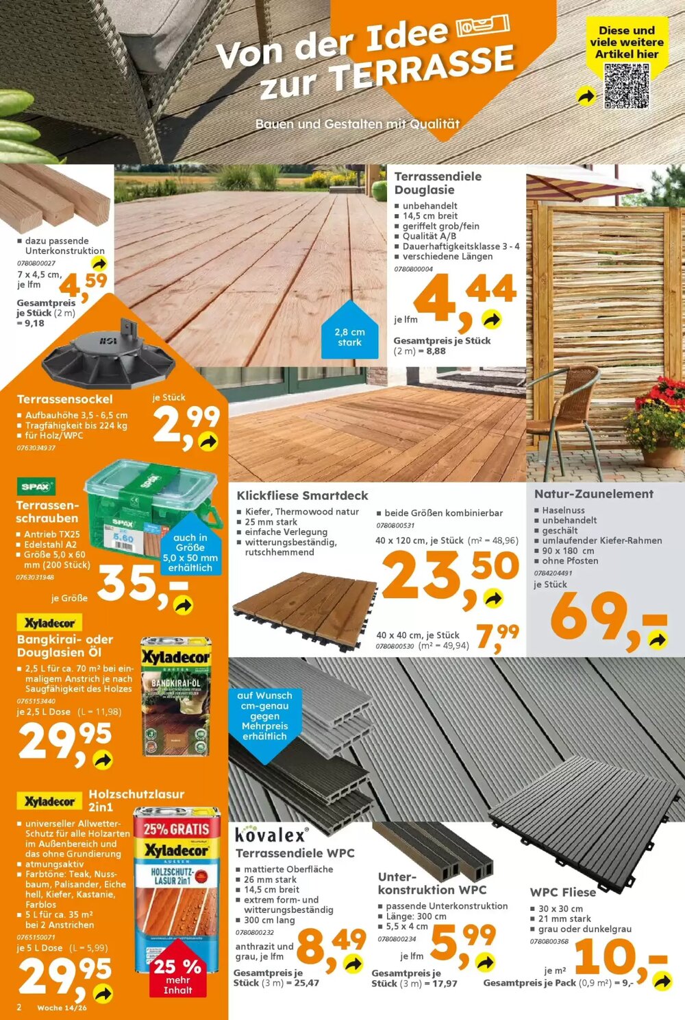Globus Baumarkt Prospekt (ab 29.03.2026) zum Blättern - Seite 2