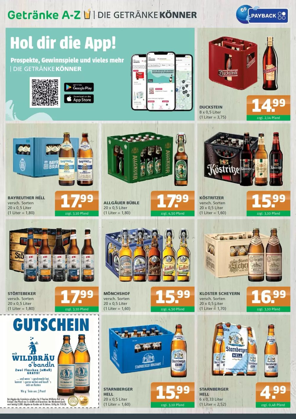 Getränke A-Z Prospekt (ab 29.03.2026) zum Blättern - Seite 2