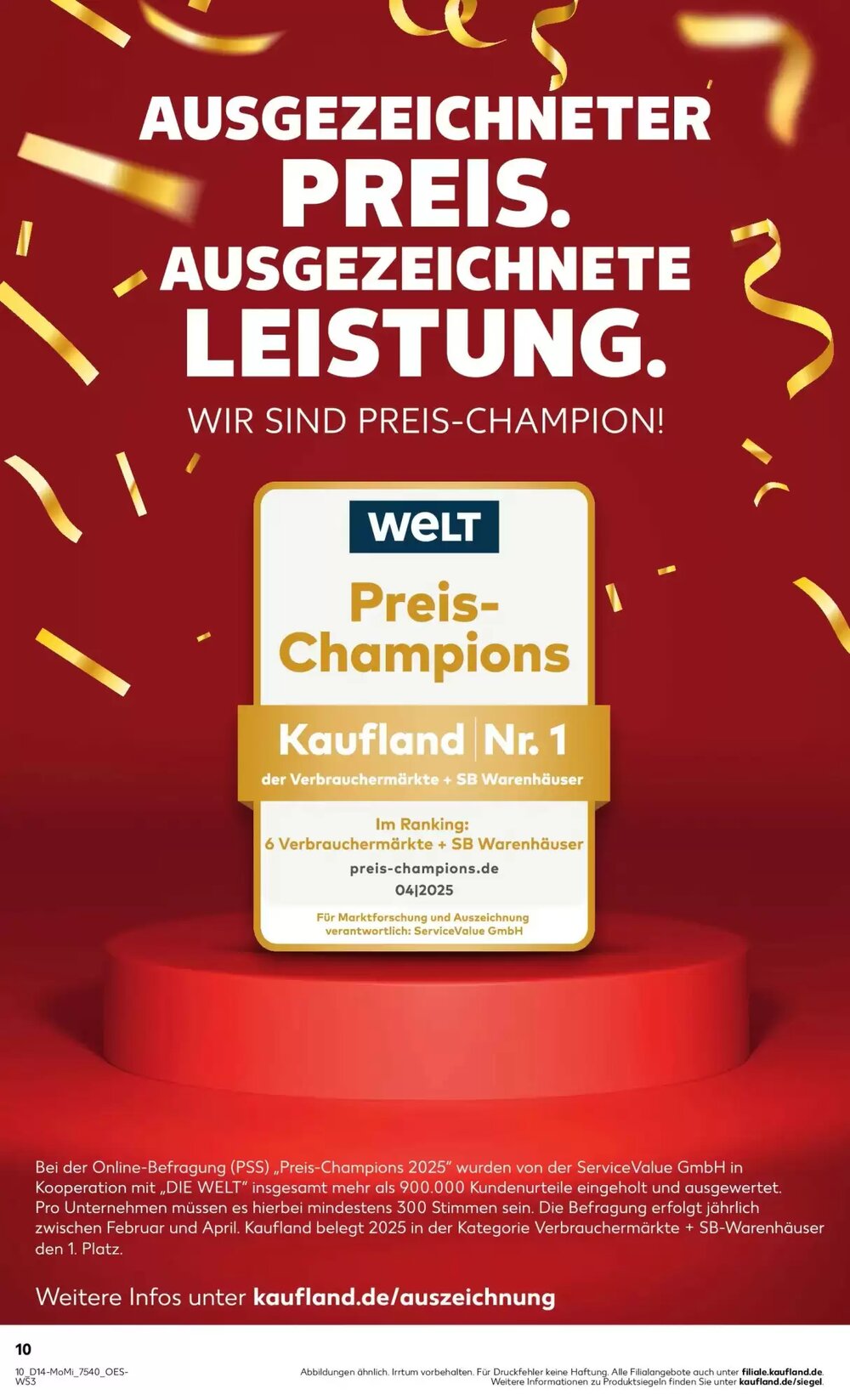 Kaufland Prospekt (ab 29.03.2026) zum Blättern - Seite 10