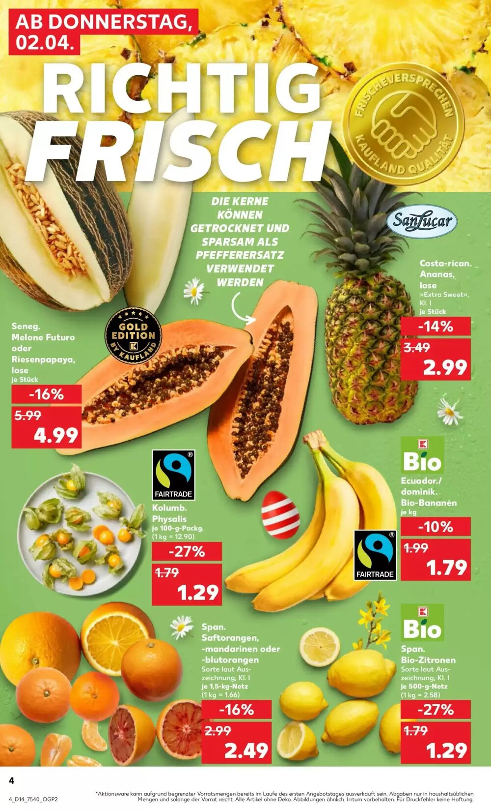 Kaufland Prospekt (ab 29.03.2026) zum Blättern - Seite 18