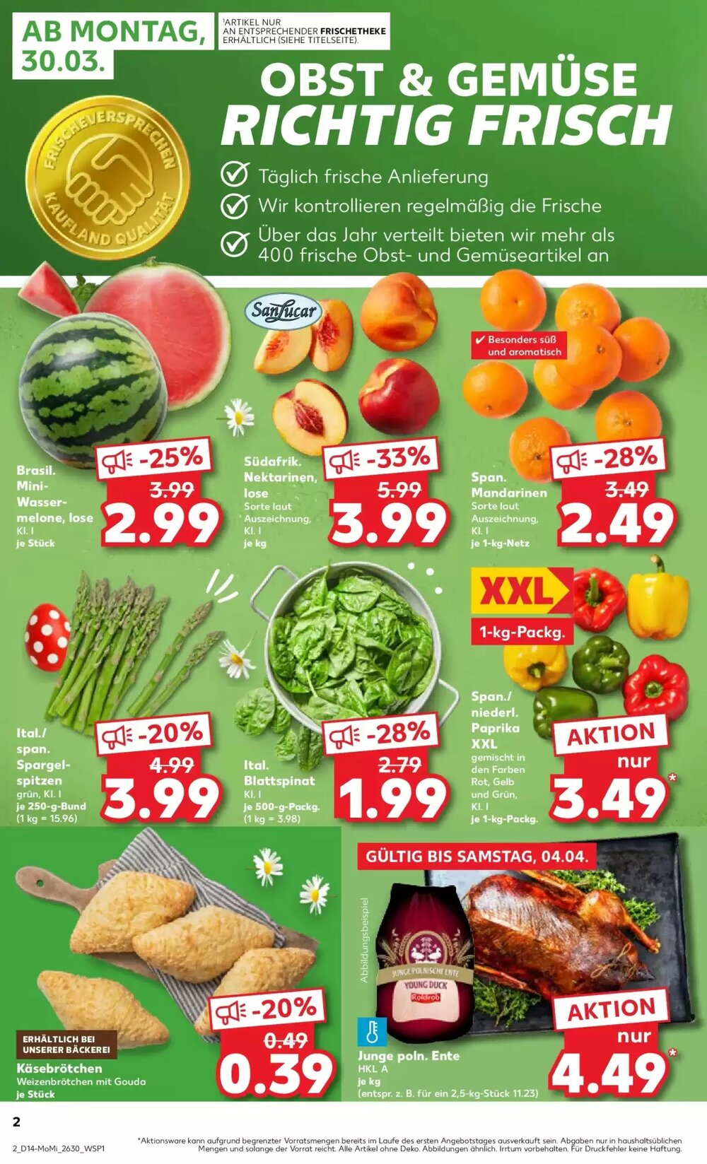 Kaufland Prospekt (ab 29.03.2026) zum Blättern - Seite 2
