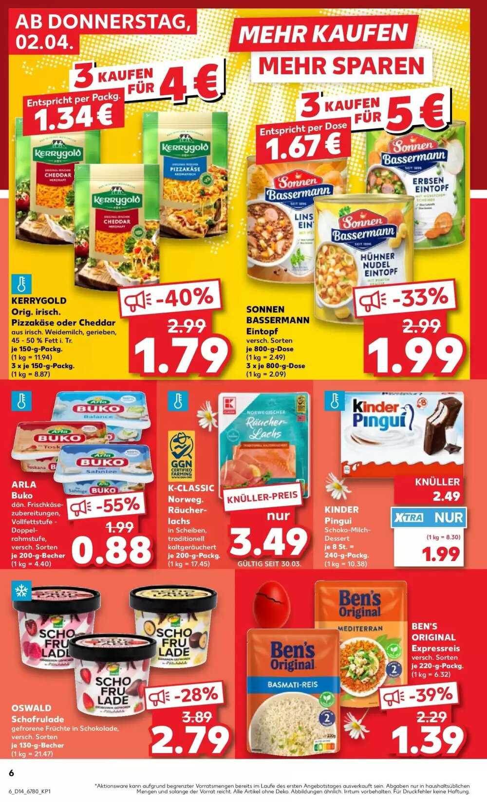 Kaufland Prospekt (ab 29.03.2026) zum Blättern - Seite 20