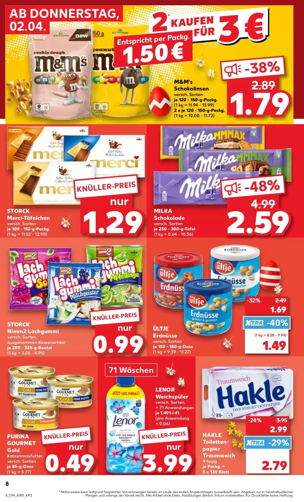 Kaufland Prospekt (ab 29.03.2026) zum Blättern - Seite 22