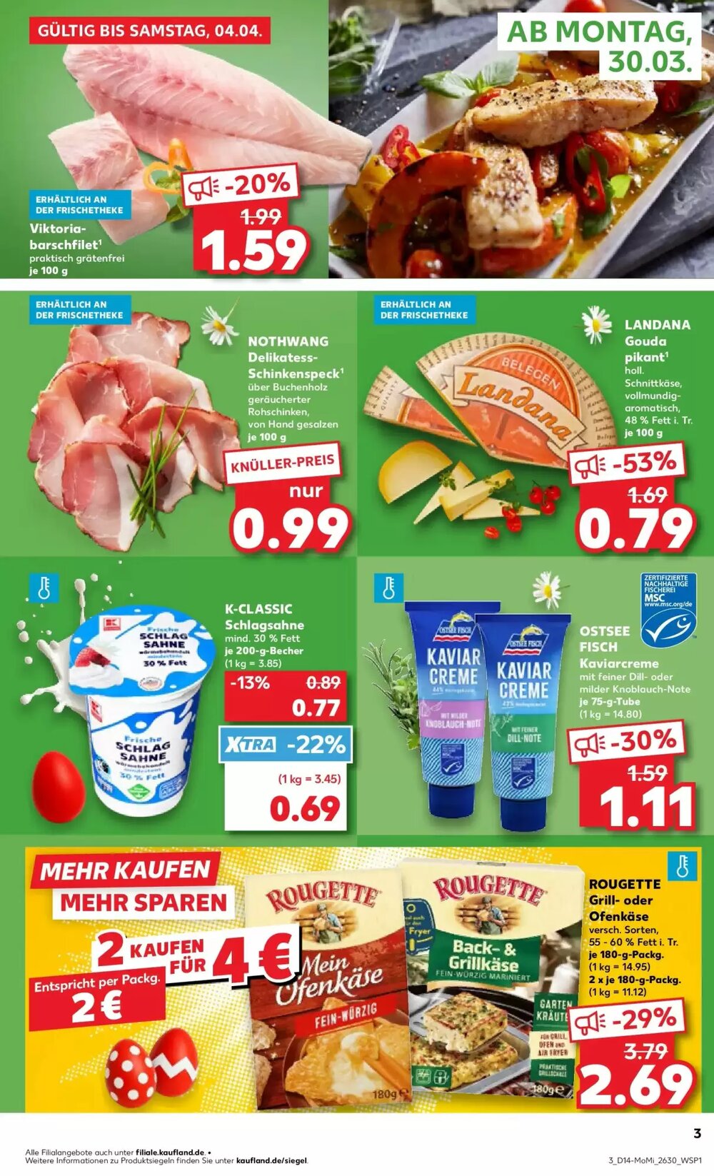 Kaufland Prospekt (ab 29.03.2026) zum Blättern - Seite 3