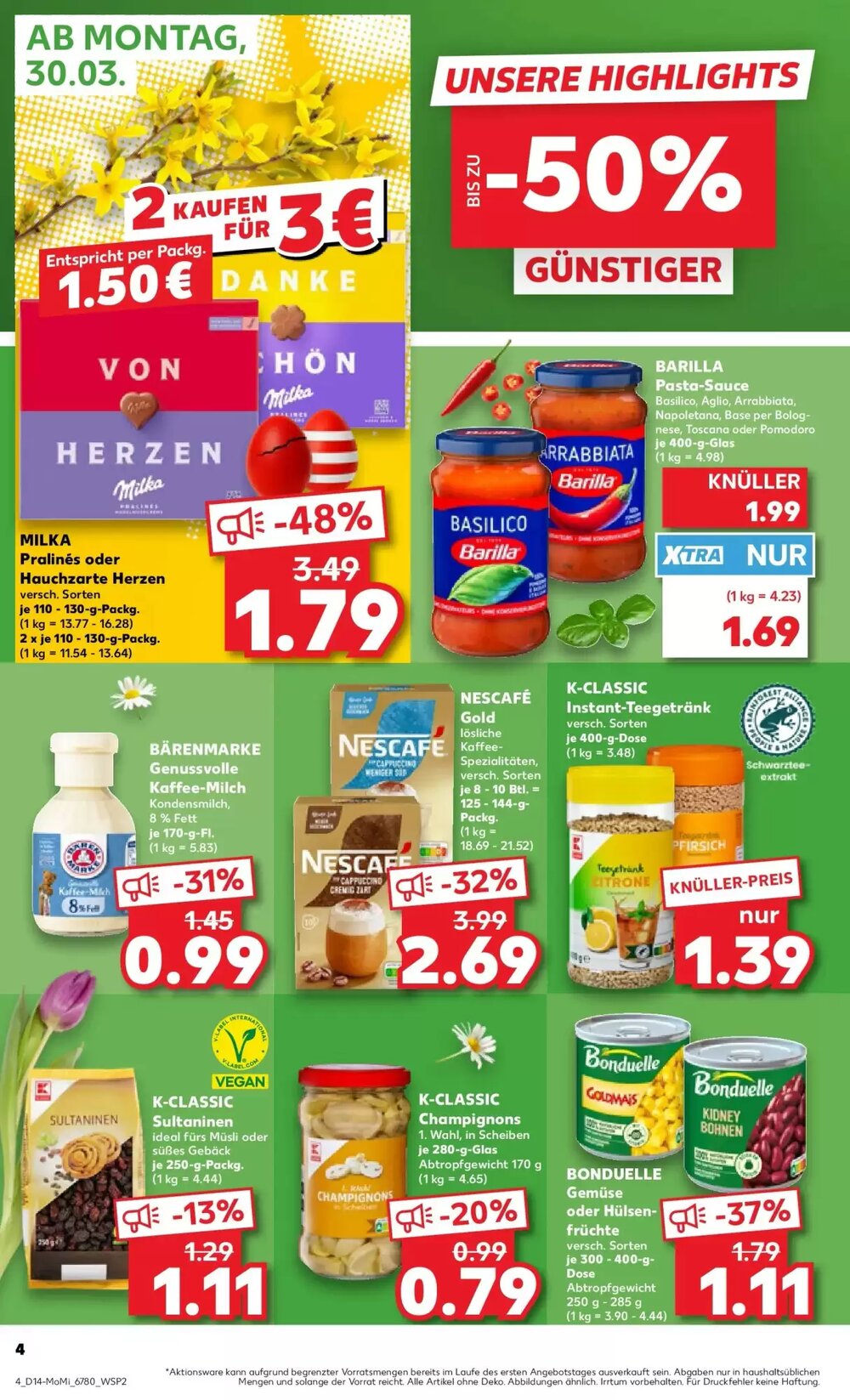 Kaufland Prospekt (ab 29.03.2026) zum Blättern - Seite 4