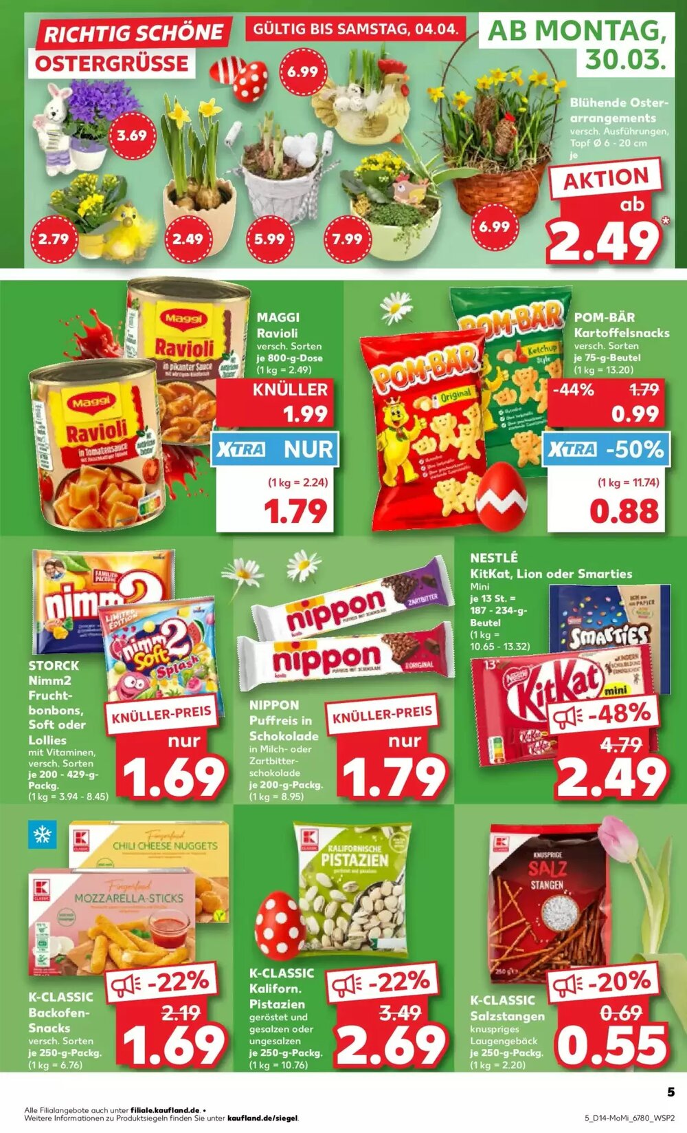 Kaufland Prospekt (ab 29.03.2026) zum Blättern - Seite 5