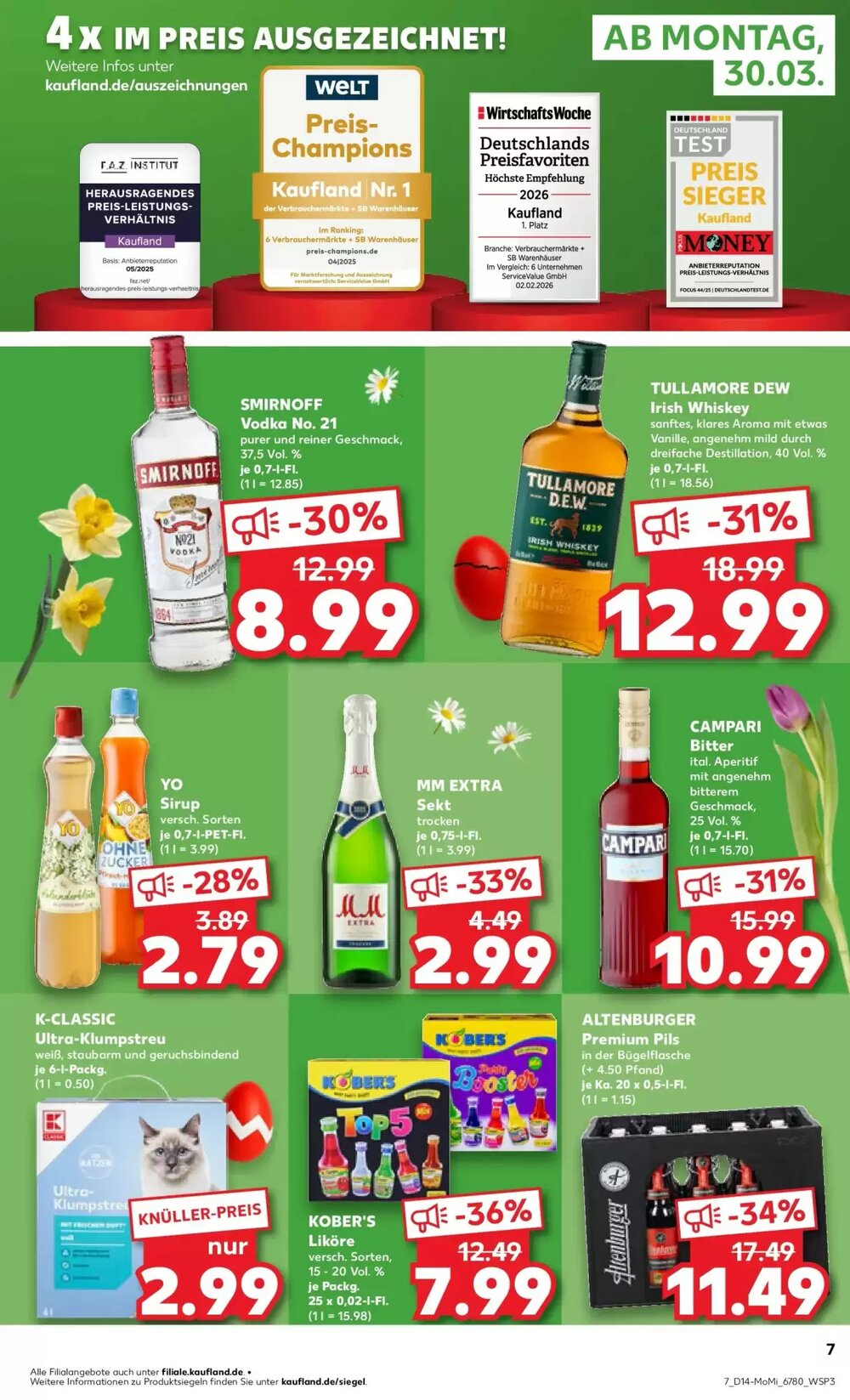 Kaufland Prospekt (ab 29.03.2026) zum Blättern - Seite 7