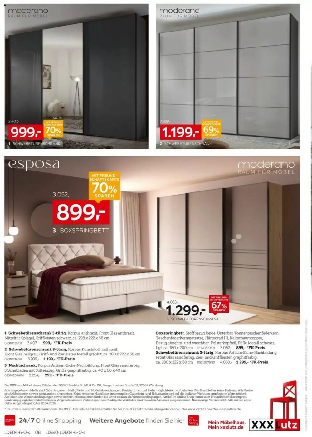 XXXLutz Prospekt (ab 29.03.2026) zum Blättern - Seite 8
