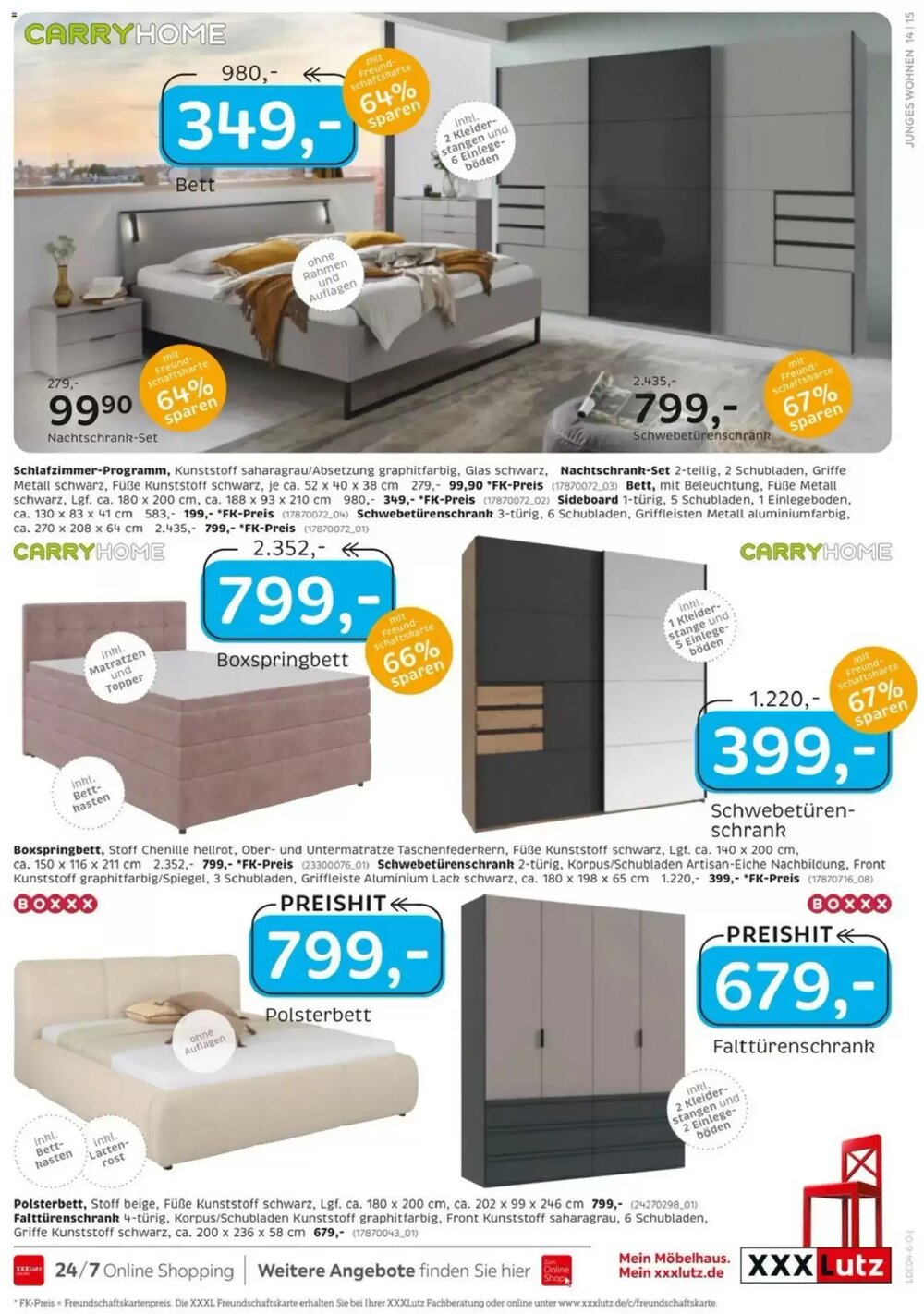 XXXLutz Prospekt (ab 29.03.2026) zum Blättern - Seite 15