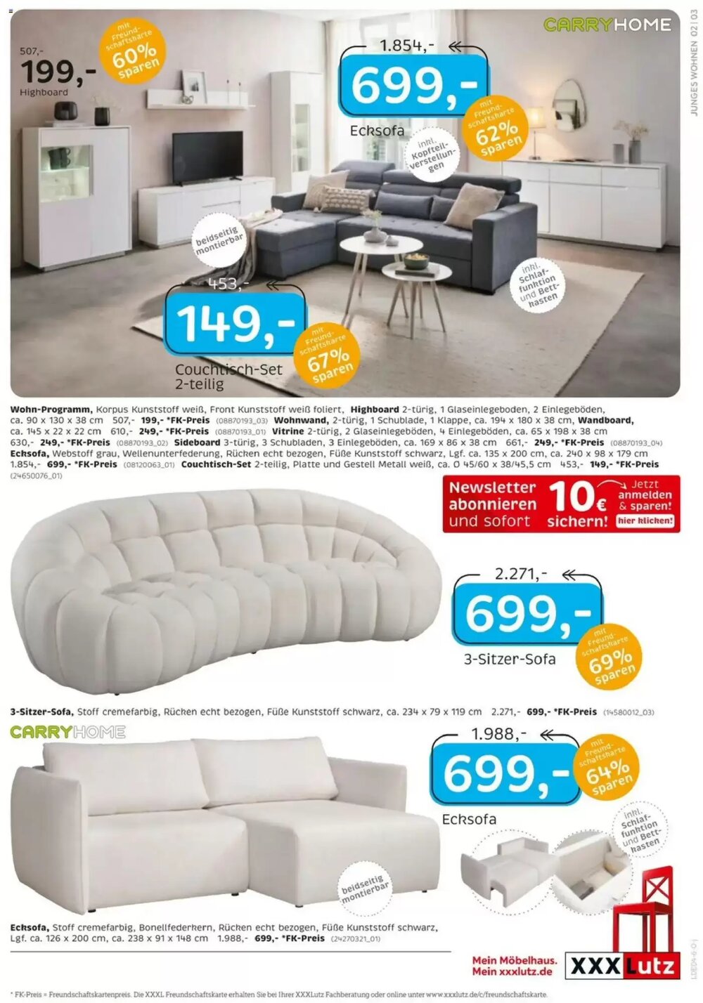 XXXLutz Prospekt (ab 29.03.2026) zum Blättern - Seite 3