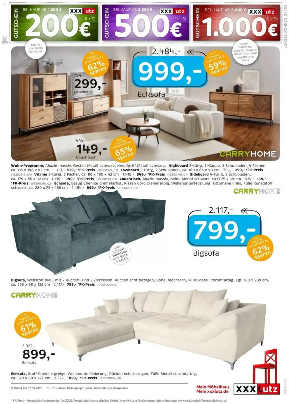 XXXLutz Prospekt (ab 29.03.2026) zum Blättern - Seite 5