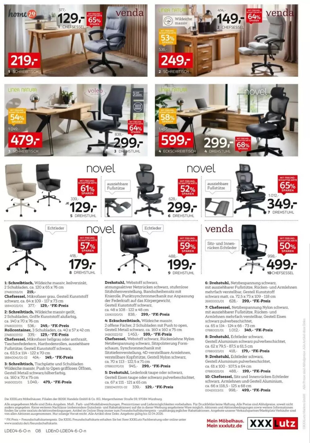 XXXLutz Prospekt (ab 29.03.2026) zum Blättern - Seite 8