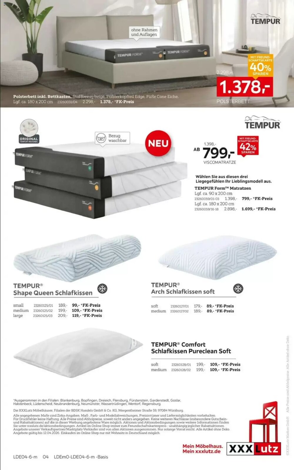 XXXLutz Prospekt (ab 29.03.2026) zum Blättern - Seite 4