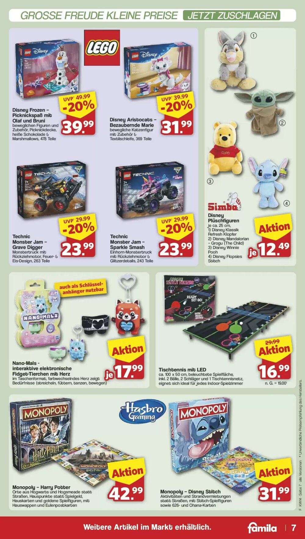 Famila Nord West Prospekt (ab 29.03.2026) zum Blättern - Seite 7