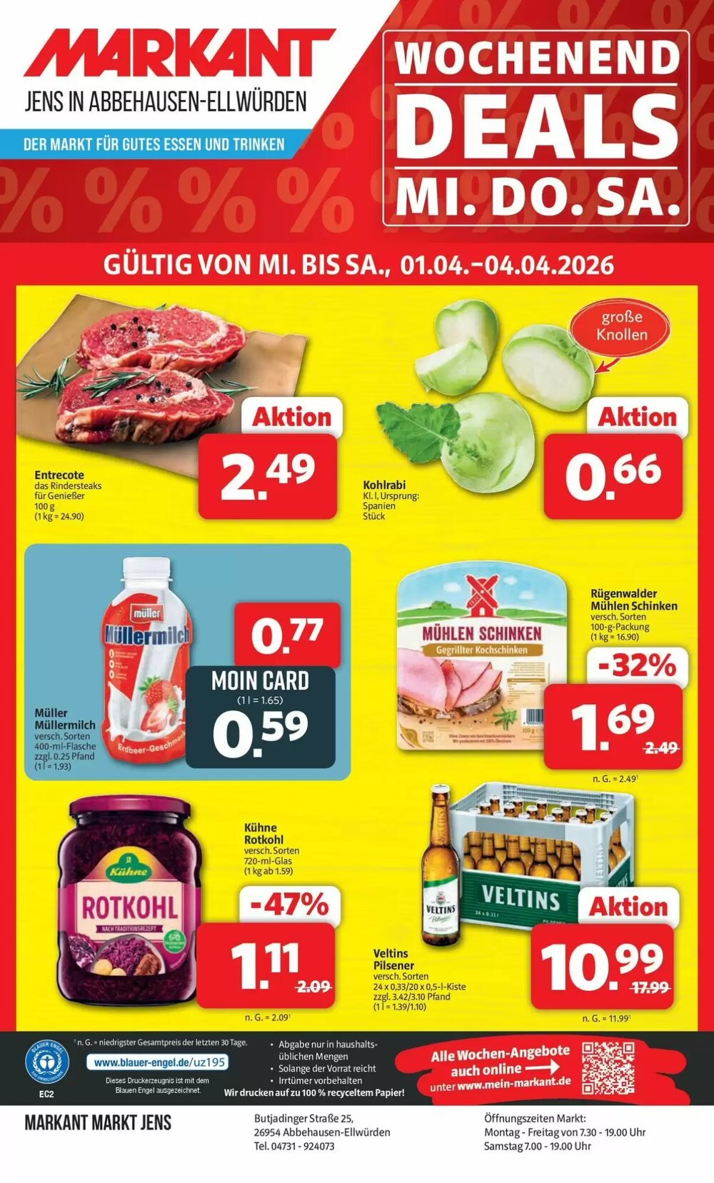 Markant Markt Prospekt (ab 29.03.2026) zum Blättern - Seite 16