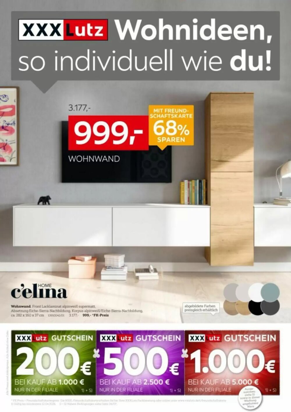 XXXLutz Prospekt (ab 29.03.2026) zum Blättern - Seite 1