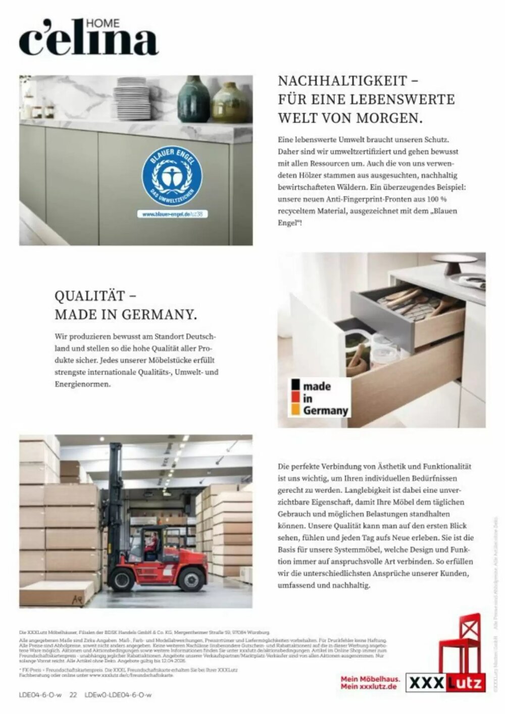 XXXLutz Prospekt (ab 29.03.2026) zum Blättern - Seite 22