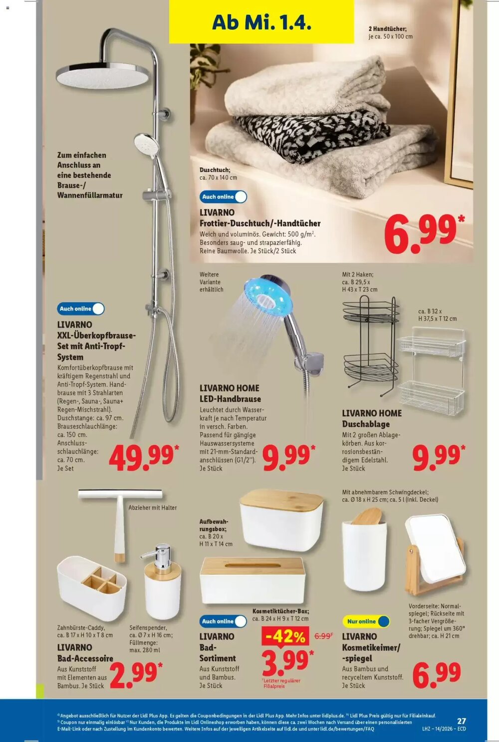 Lidl Prospekt (ab 30.03.2026) zum Blättern - Seite 21