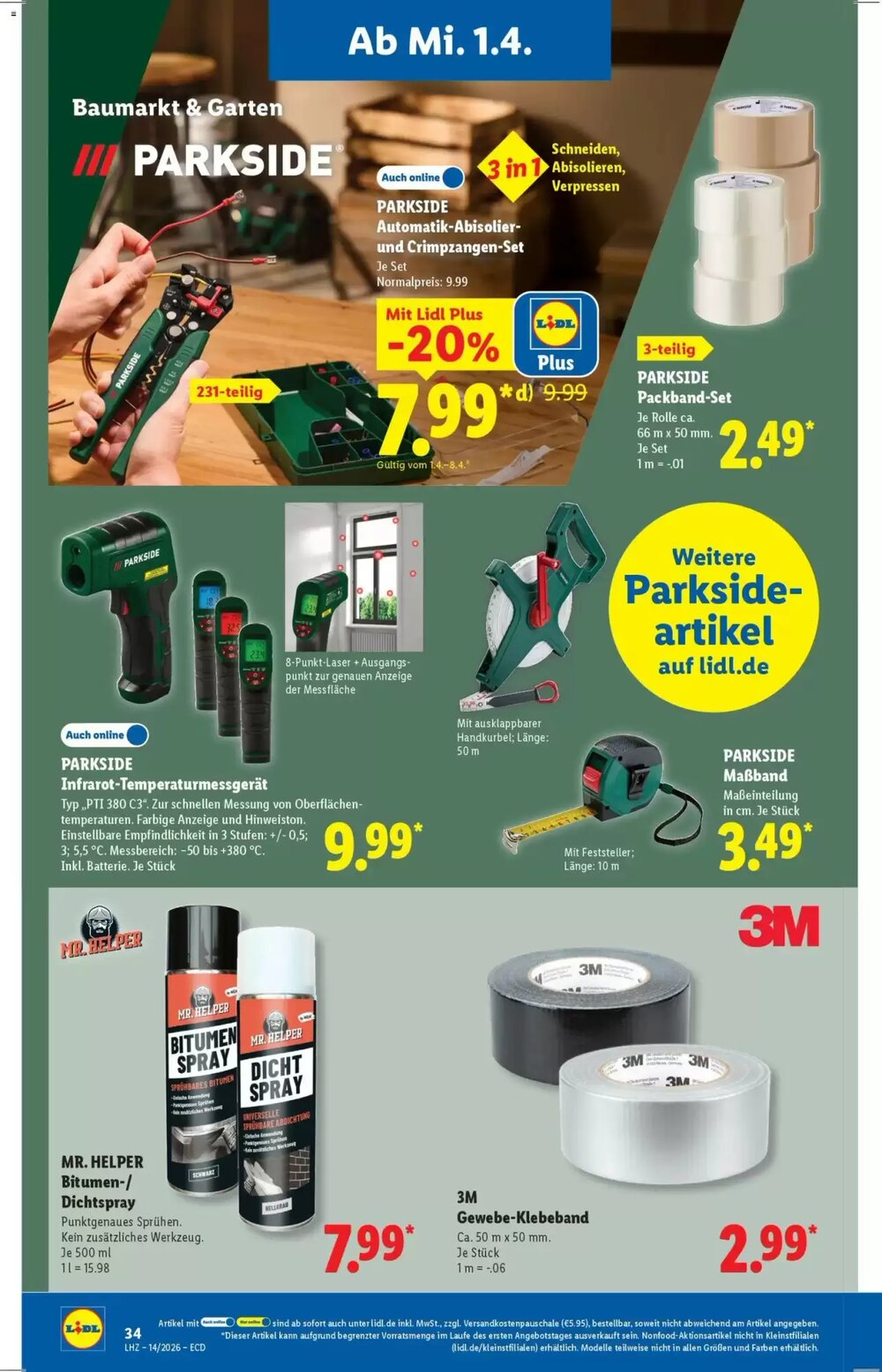 Lidl Prospekt (ab 30.03.2026) zum Blättern - Seite 28