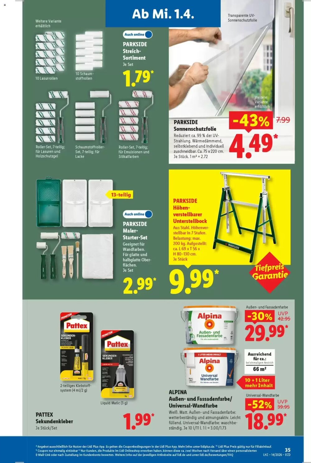 Lidl Prospekt (ab 30.03.2026) zum Blättern - Seite 29