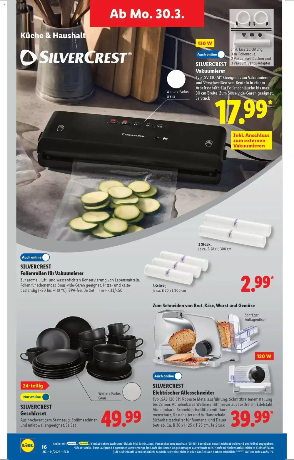 Lidl Prospekt (ab 30.03.2026) zum Blättern - Seite 6